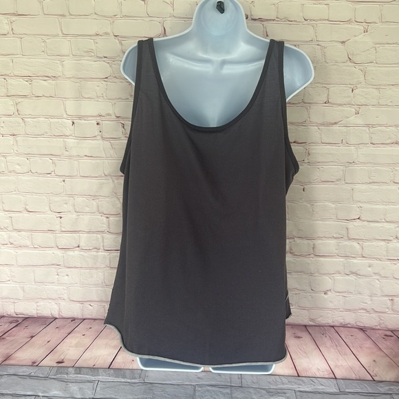 Sheilay black tank top size 4XL - Picture 6 of 8